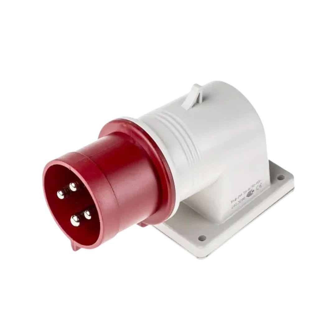 Enchufe Ind. Macho Sobrepuesto 3P+T 32A 380V IP44 - Scame 0