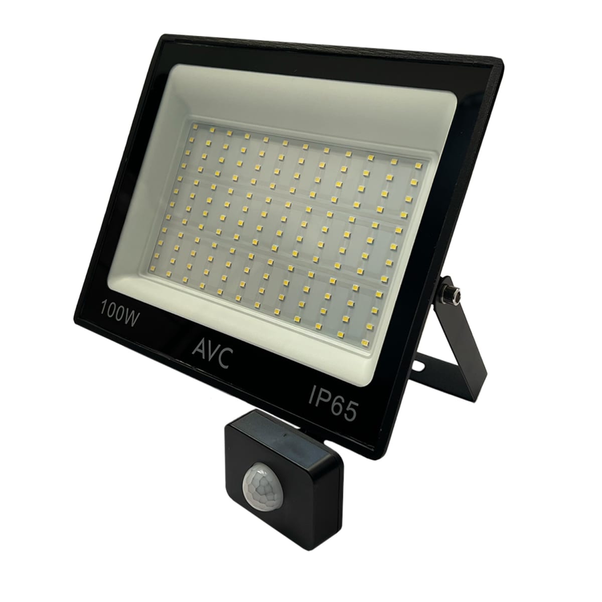 Foco Proyector Led con Sensor 100W 10000LM IP65 6500K-AVC 0