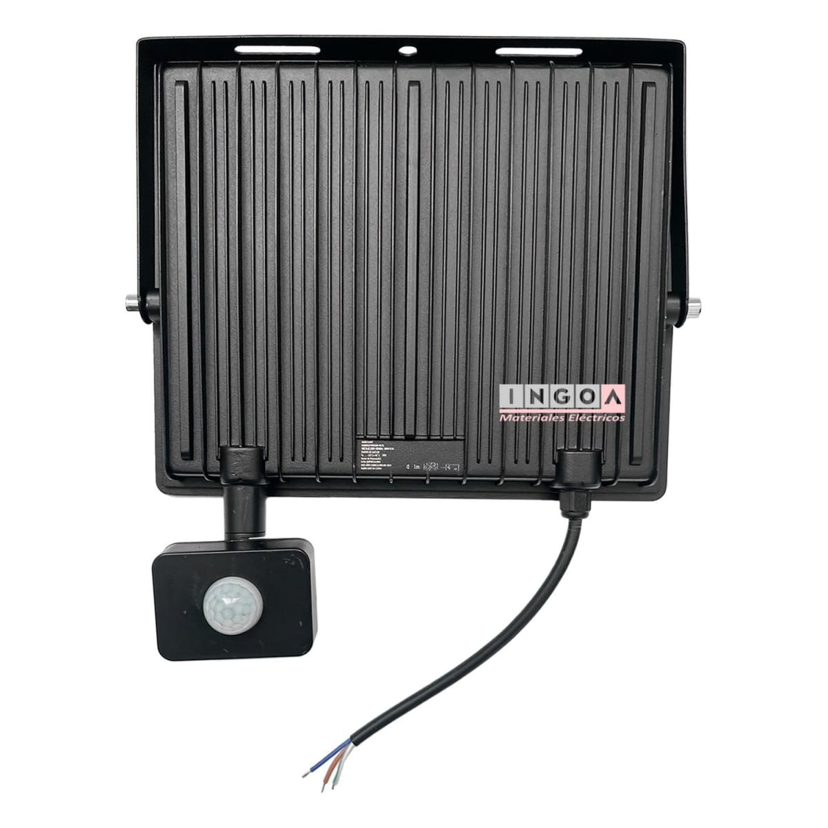Foco Proyector Led con Sensor 100W 10000LM IP65 6500K-AVC - Vista 4