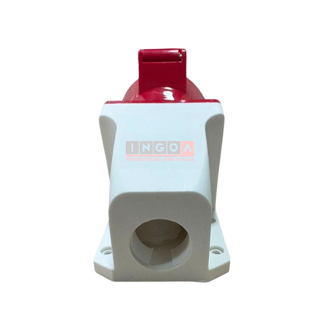 Enchufe Ind. Hembra Sobrepuesta 3P+N+T 32A 380V IP44 - Winelec5