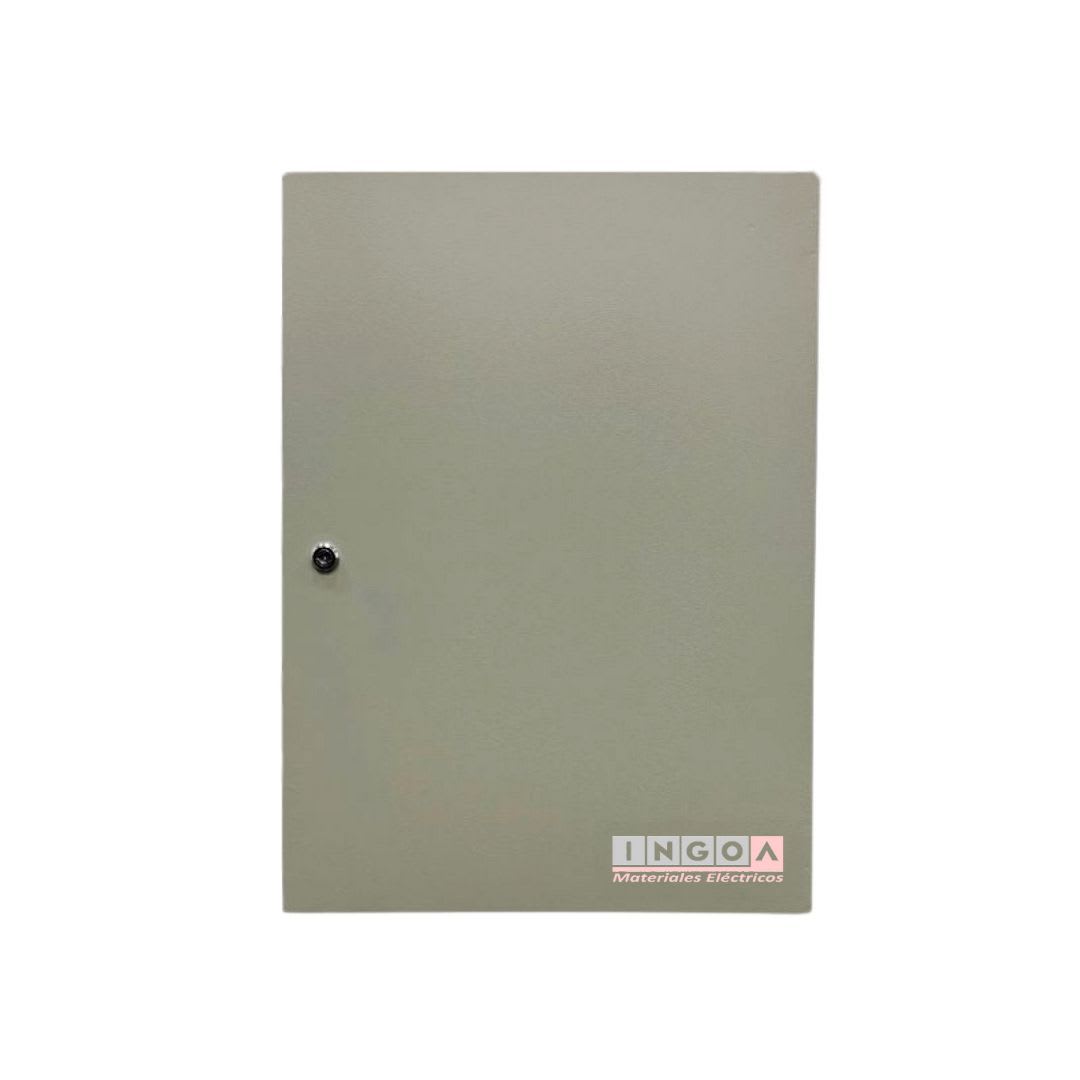 Gabinete Tablero Metalico 700x500x250 C/Chasis 88Mod IP65 Ral 7032 - Vista 2