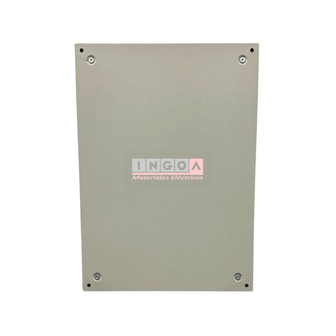 Gabinete Tablero Metalico 700x500x250 C/Chasis 88Mod IP65 Ral 7032 - Vista 5