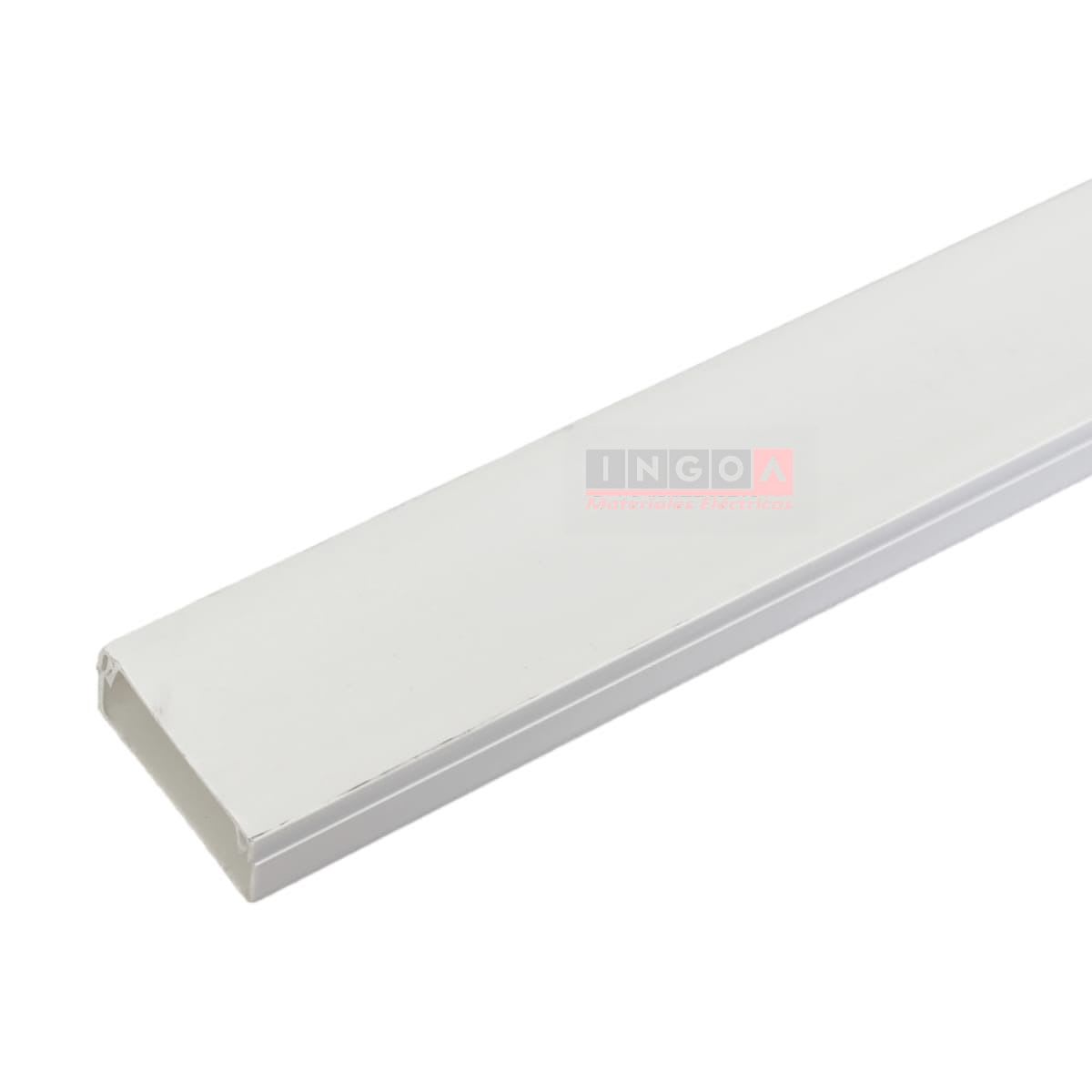 Canaleta PVC BLANCA DLP 40X16MM X 2MTS Con Adhesivo2