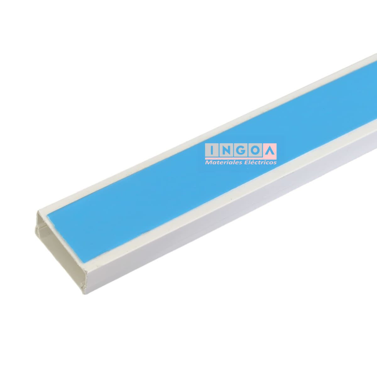 Canaleta PVC BLANCA DLP 40X16MM X 2MTS Con Adhesivo3