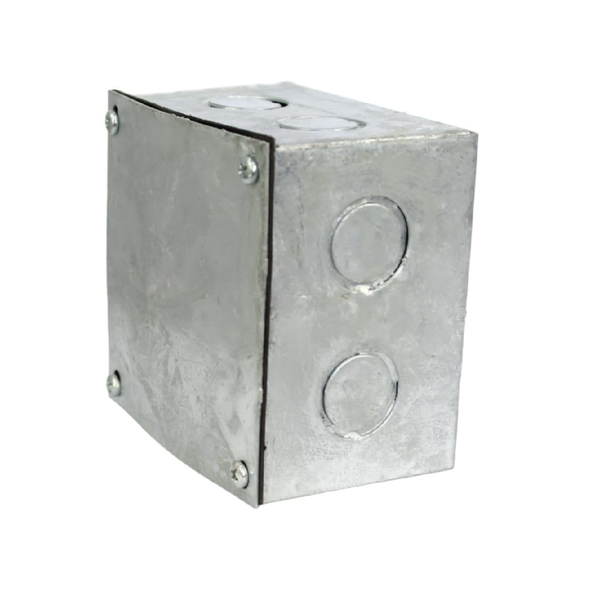Caja Metalica Galvanizada en Caliente A01 100X100X65MM 0