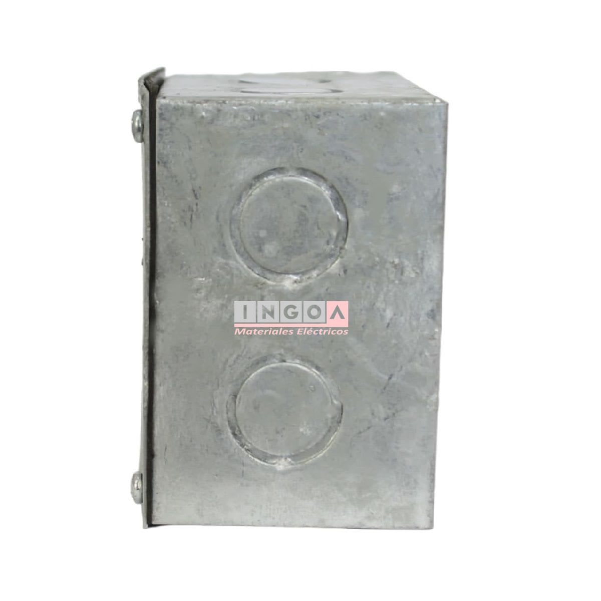 Caja Metalica Galvanizada en Caliente A01 100X100X65MM4