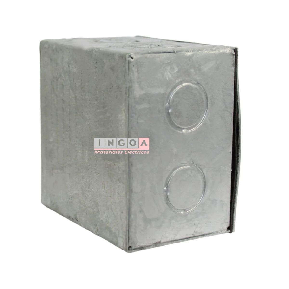 Caja Metalica Galvanizada en Caliente A11 100X100X65MM - Vista 7