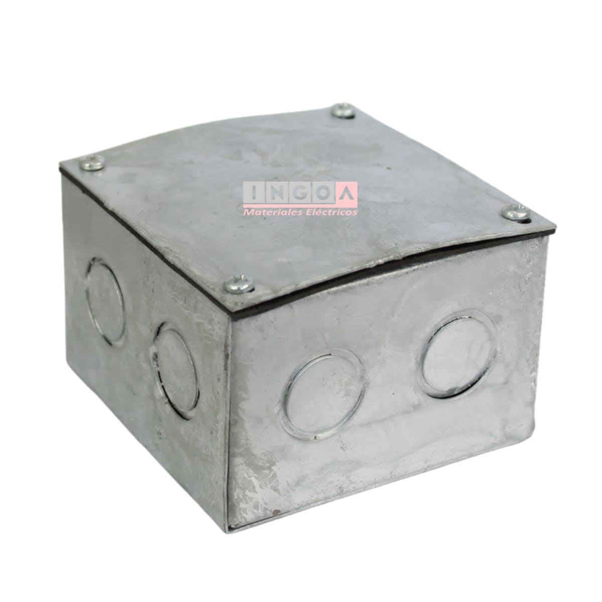 Caja Metalica Galvanizada en Caliente A01 100X100X65MM8