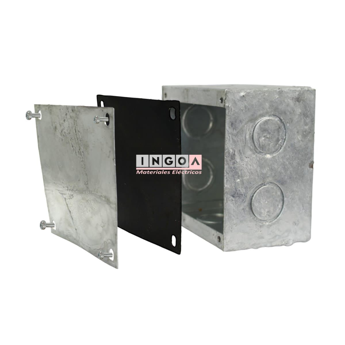 Caja Metalica Galvanizada en Caliente A01 100X100X65MM9