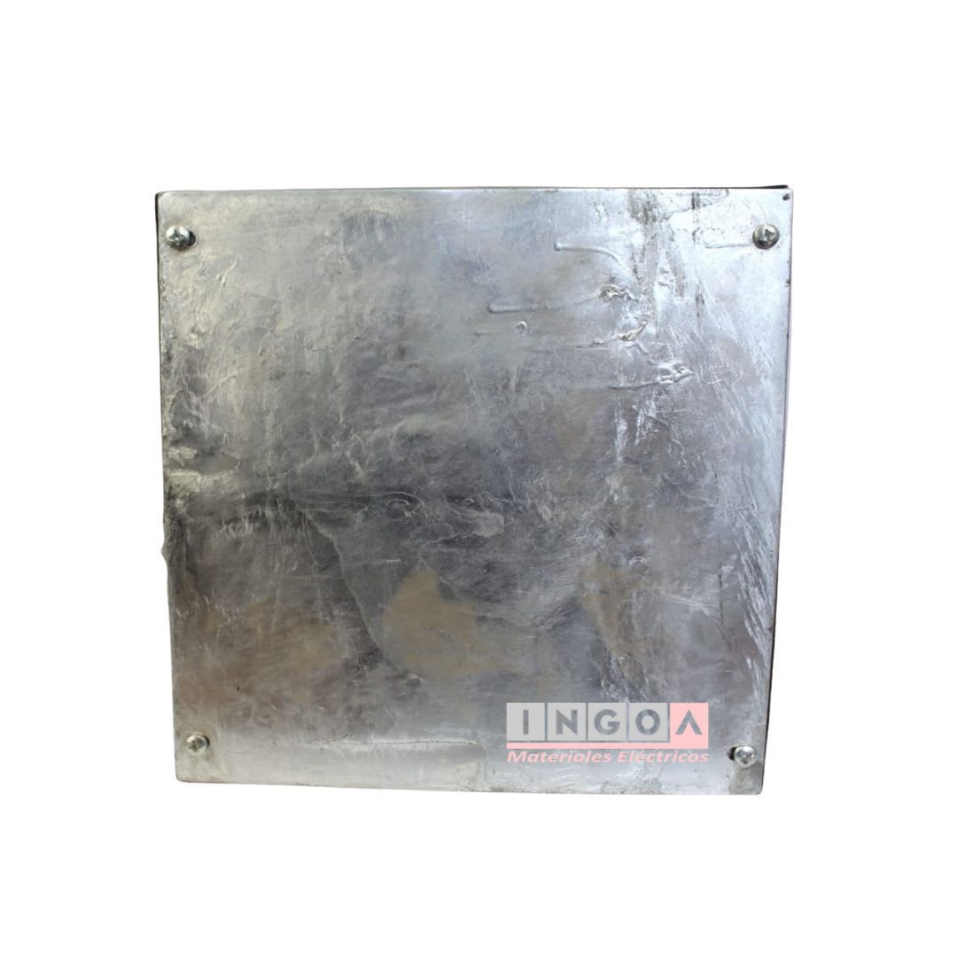Caja Metalica Galvanizada en Caliente B22 200X200X100MM2