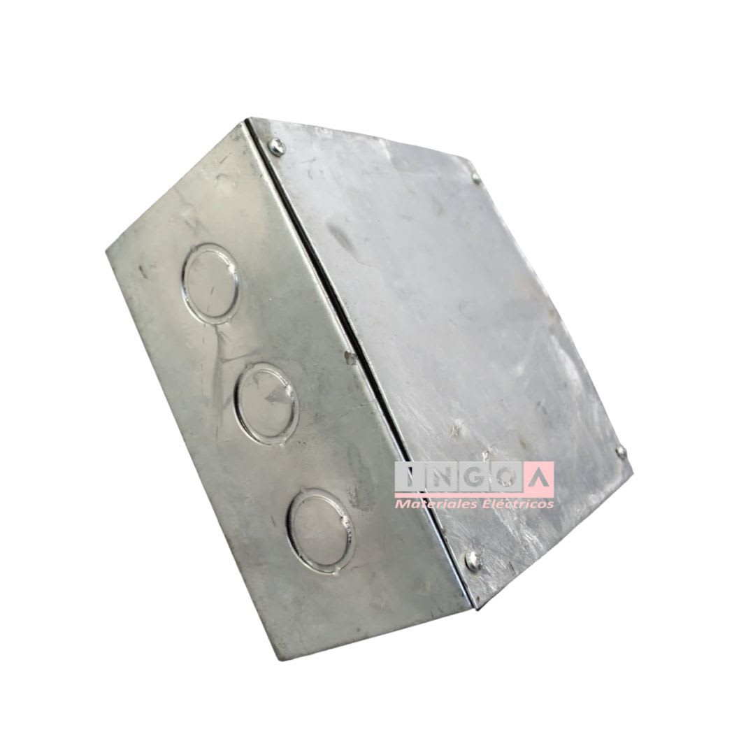 Caja Metalica Galvanizada en Caliente B22 200X200X100MM3