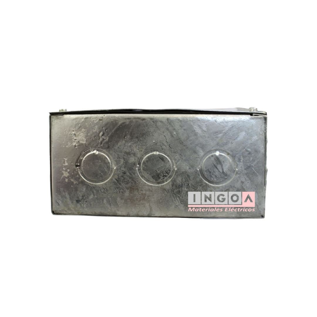 Caja Metalica Galvanizada en Caliente B22 200X200X100MM6