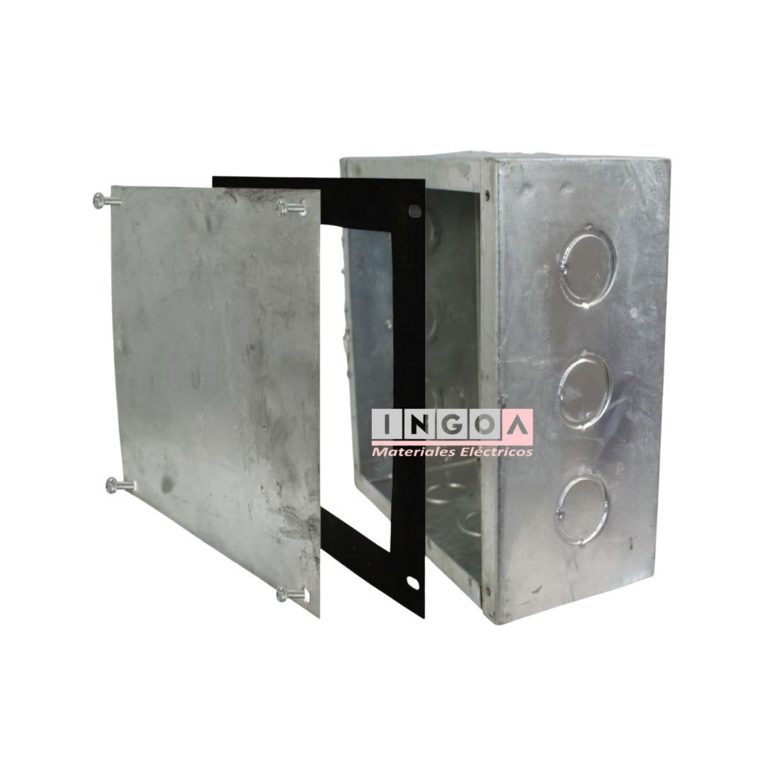 Caja Metalica Galvanizada en Caliente B22 200X200X100MM8