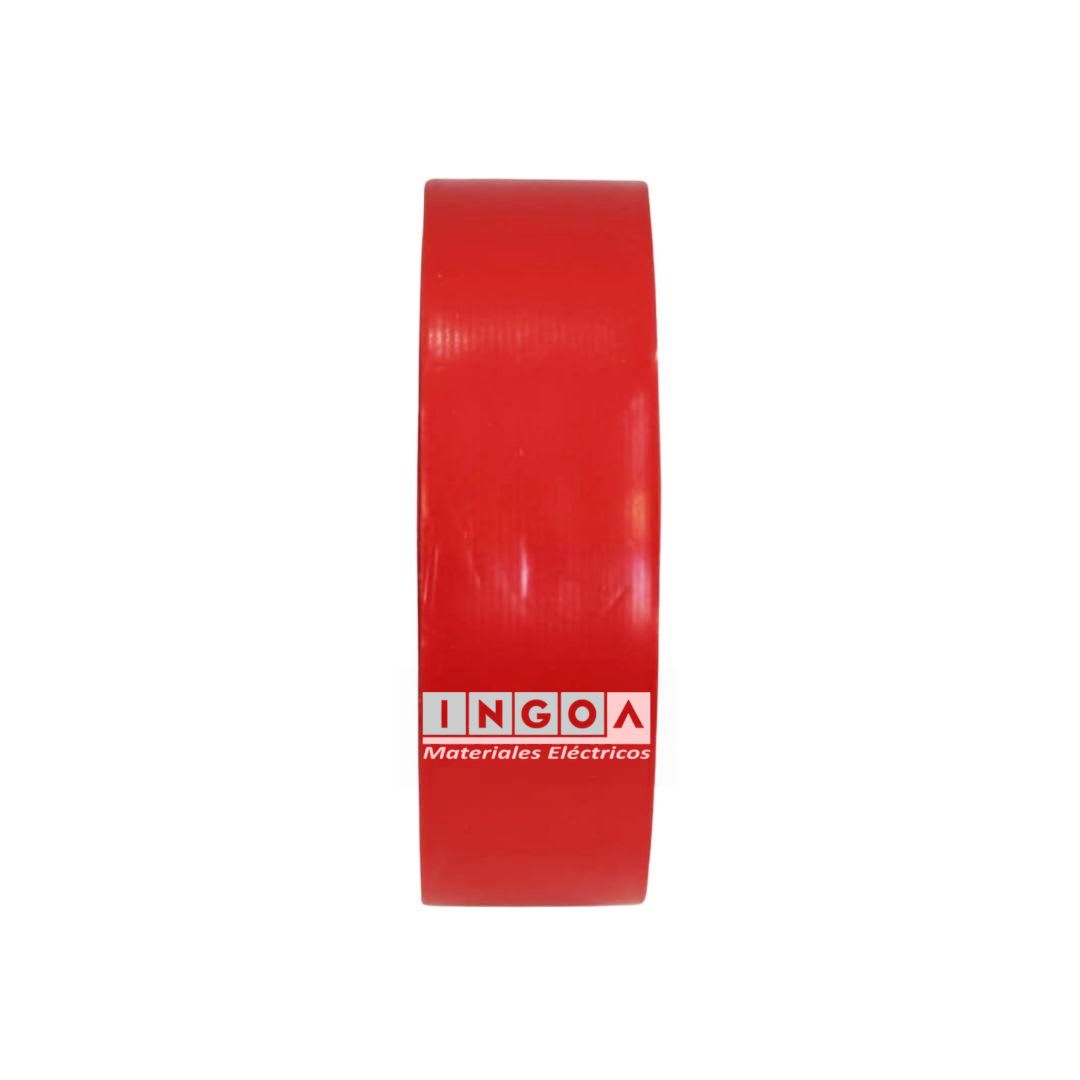 Huincha Aisladora Roja 19mmx10mtx0.13mm - Lexo3