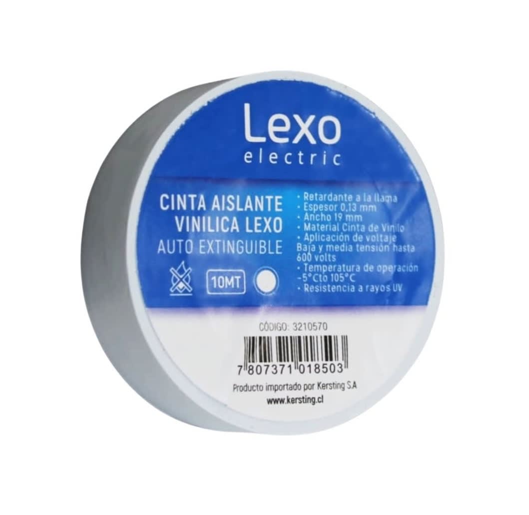 Huincha Aisladora Blanca 19mmx10mtx0.13mm - Lexo 0