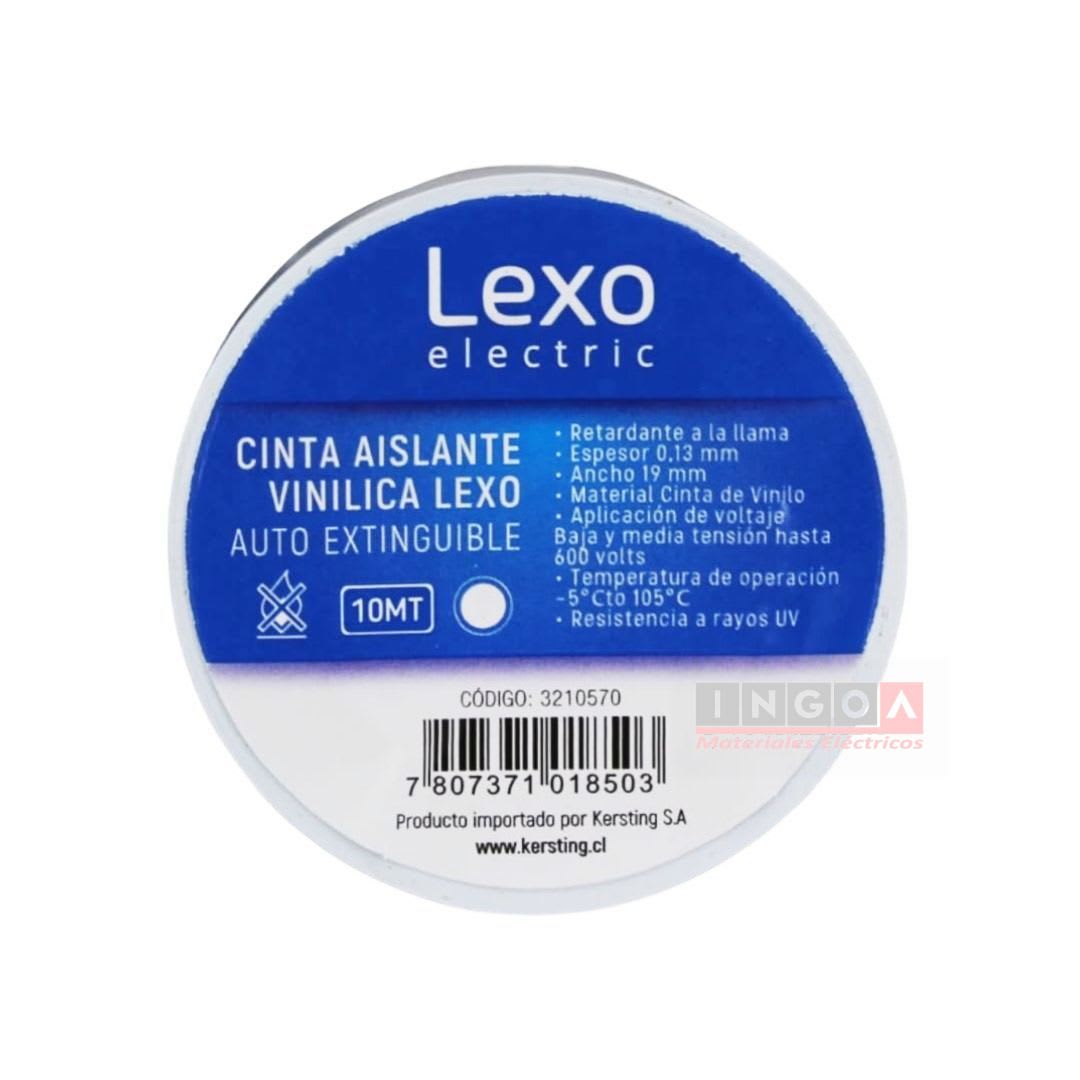 Huincha Aisladora Blanca 19mmx10mtx0.13mm - Lexo2
