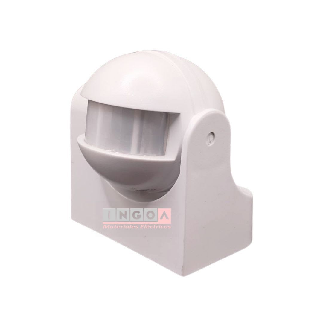 Sensor de Movimiento 180° Sobrep. Infrarrojo 10seg-7min IP44-Want3