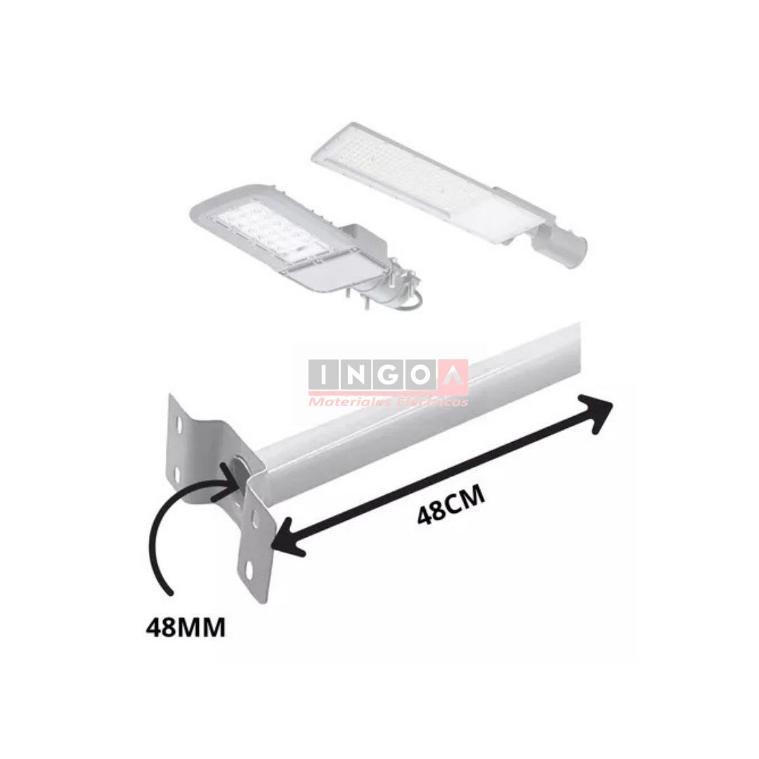 Soporte De Alumbrado Publico 48mm X 48cm4