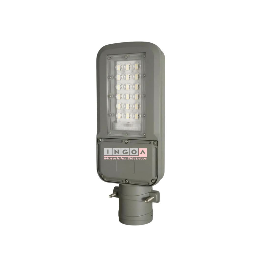 Luminaria Alumbrado Publico Slim Led 60W 7800LM Luz Fria WANT - Vista 2