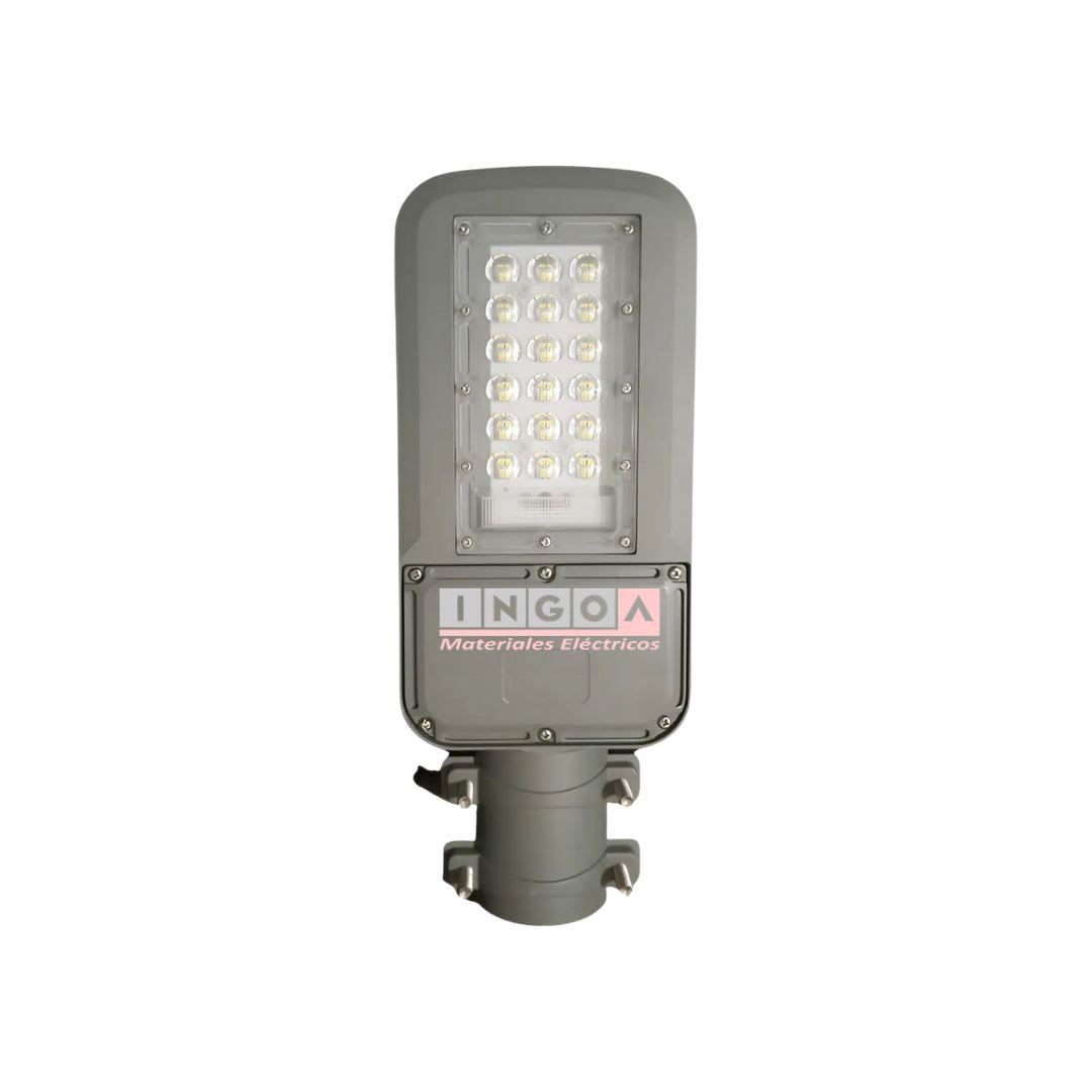 Luminaria Alumbrado Publico Slim Led 60W 7800LM Luz Fria WANT - Vista 3