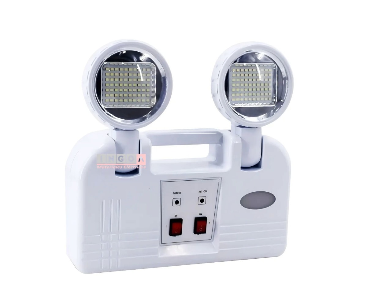 Lampara de Emergencia Led 15W 3000LM 6500K EEP Mickey Want4