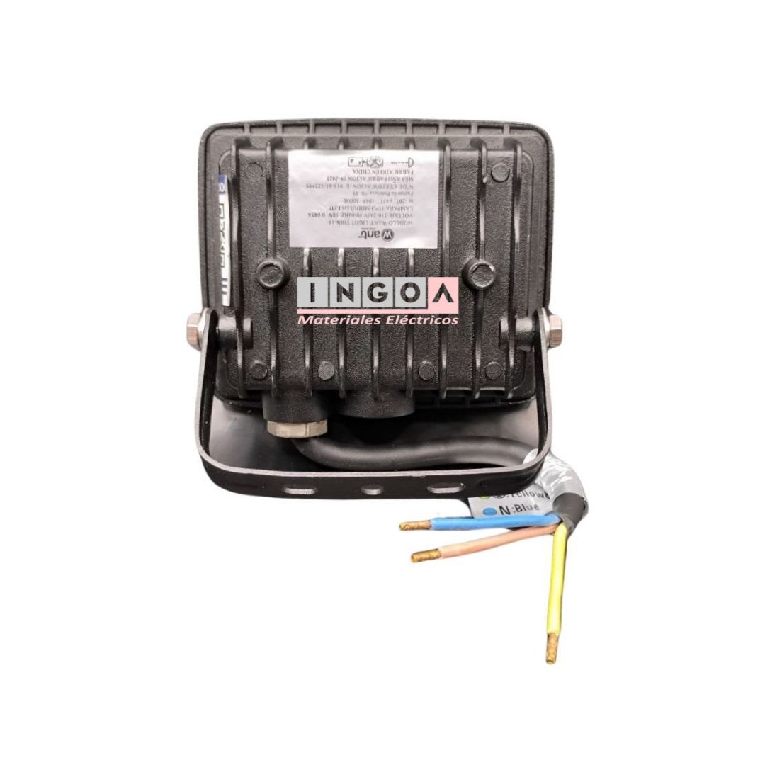 Foco Proyector Led 10W 1200LM IP65 3000K - Want - Vista 4