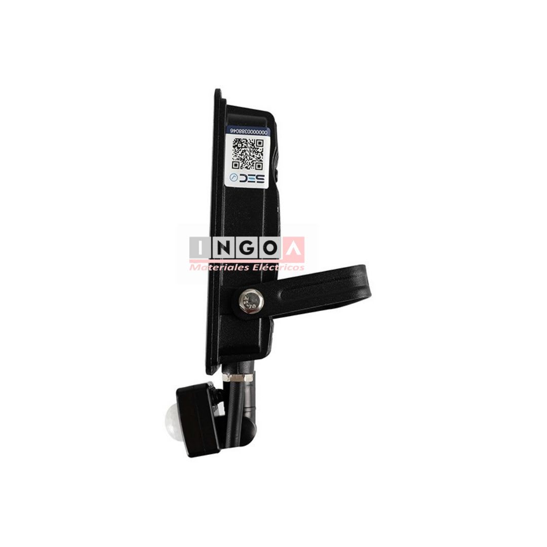 Foco Proyector Led con Sensor 50W 6000LM IP65 6000K - Want - Vista 2