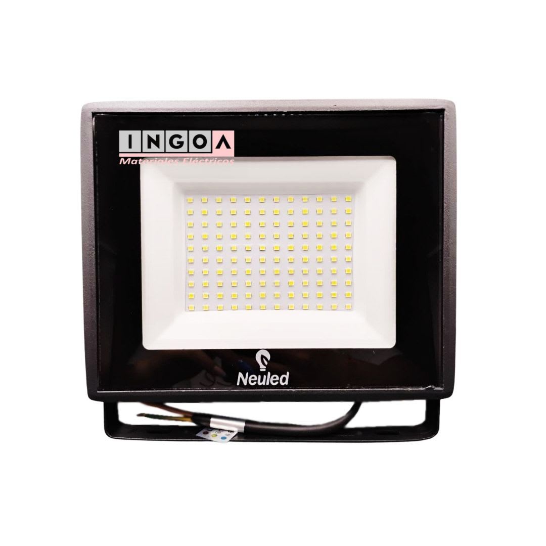 Foco Proyector Led 100W 9000LM IP65 6000K - Neuled - Vista 2
