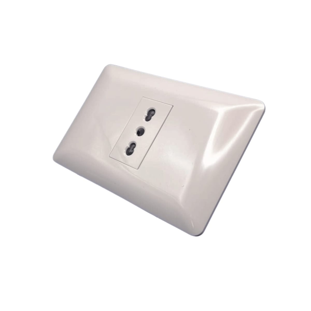 Enchufe Simple Emb. 10/16A 250V Blanco - Want - Vista 3