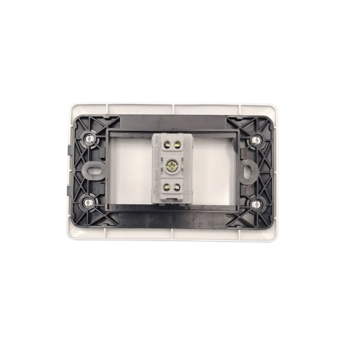 Enchufe Simple Emb. 10/16A 250V Blanco - Want - Vista 4