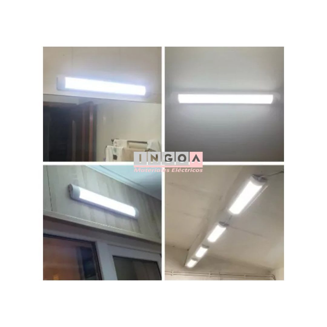 Flat Tubo Led Regleta Plana 27W 60cm 2160LM 5700K IP20 - Want5