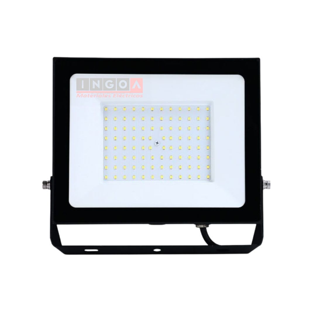 Foco Proyector Led 100W 9000LM IP65 6000K ECOTHIN - Want - Vista 2