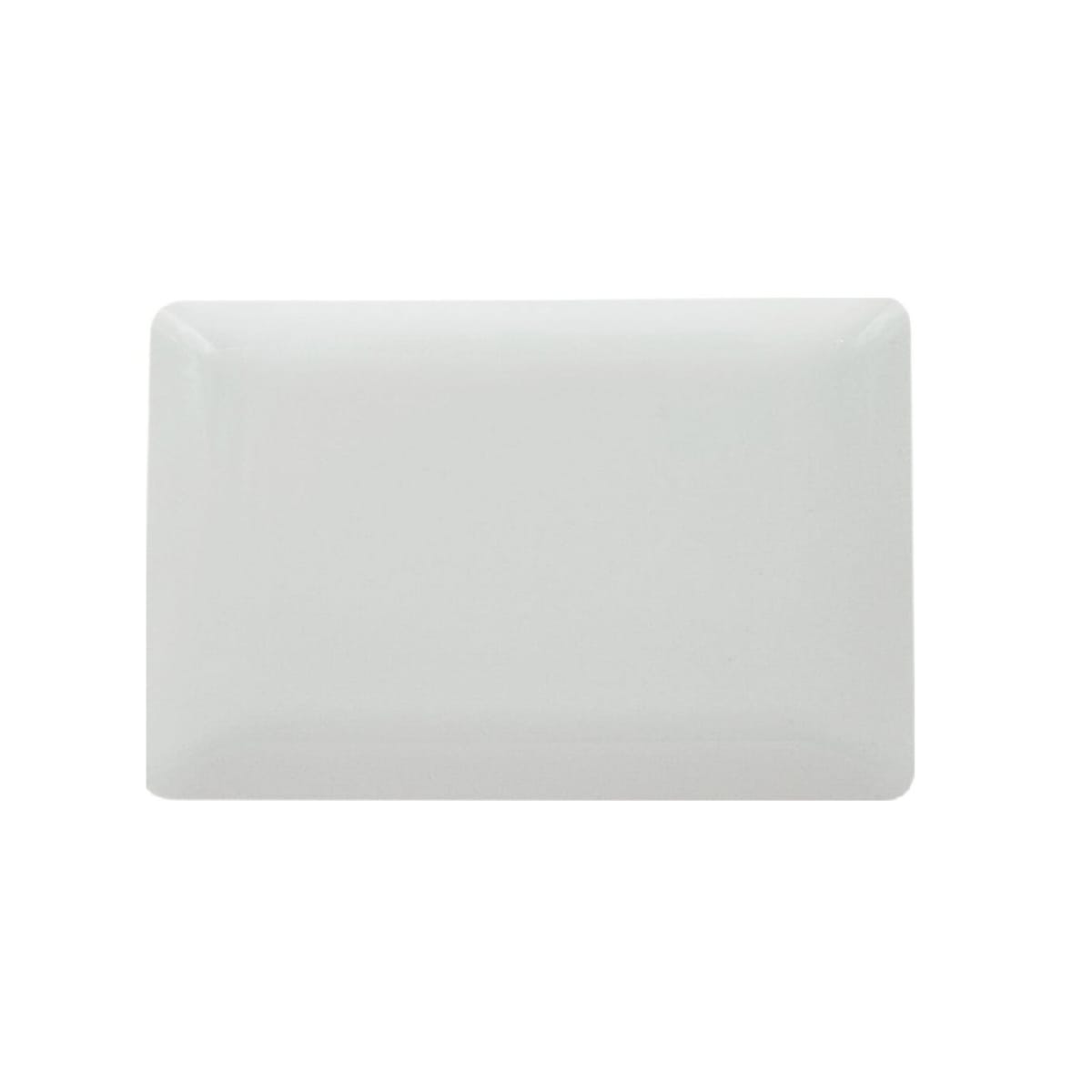 Placa Tapa Ciega Con Soporte Color Blanco - Want 0