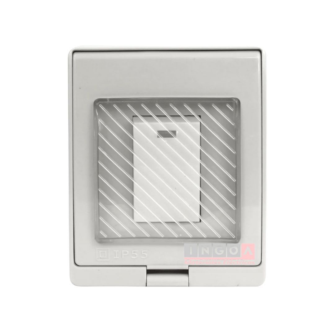 Hidrobox Interperie con Interruptor 9/12 10A 250V IP55 Want - Vista 2