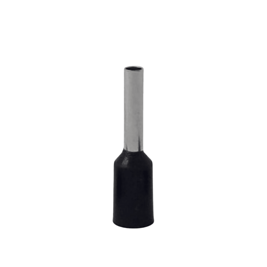 Ferrule 10MM (8AWG) Negro (100un) - Imagen Principal