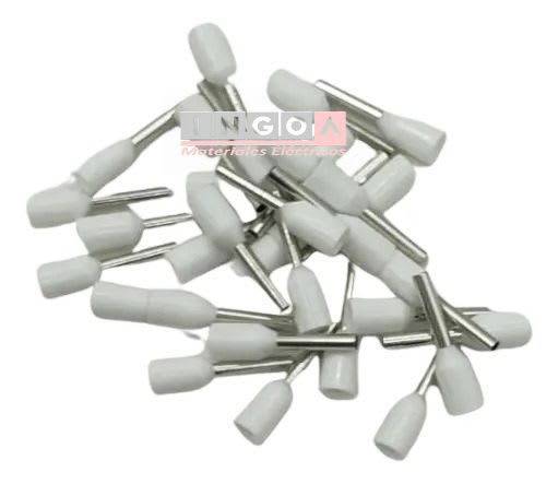 Ferrule 1.0MM (18 AWG) Blanco (100un)4