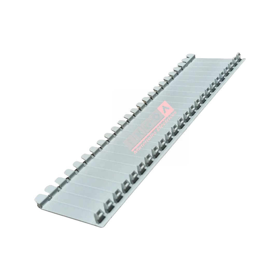 Falso Polo para Gabinete 12 Modulos Color Gris (Ral 7035)6