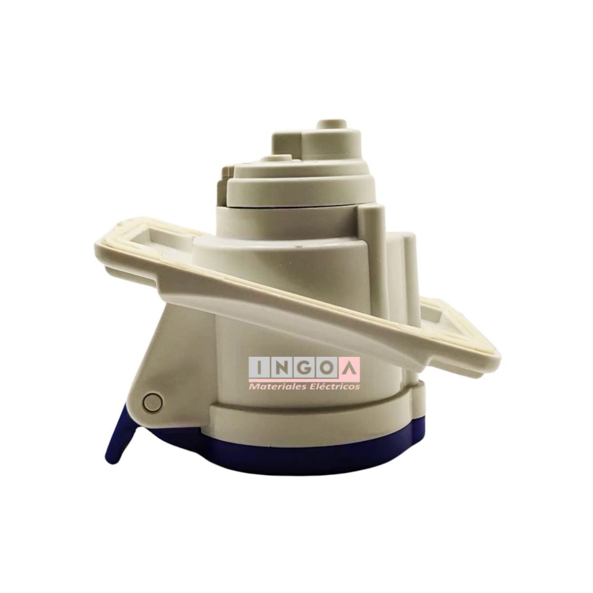 Enchufe Ind. Hembra Embutida 2P+T 16A 220V IP44 - Scame8