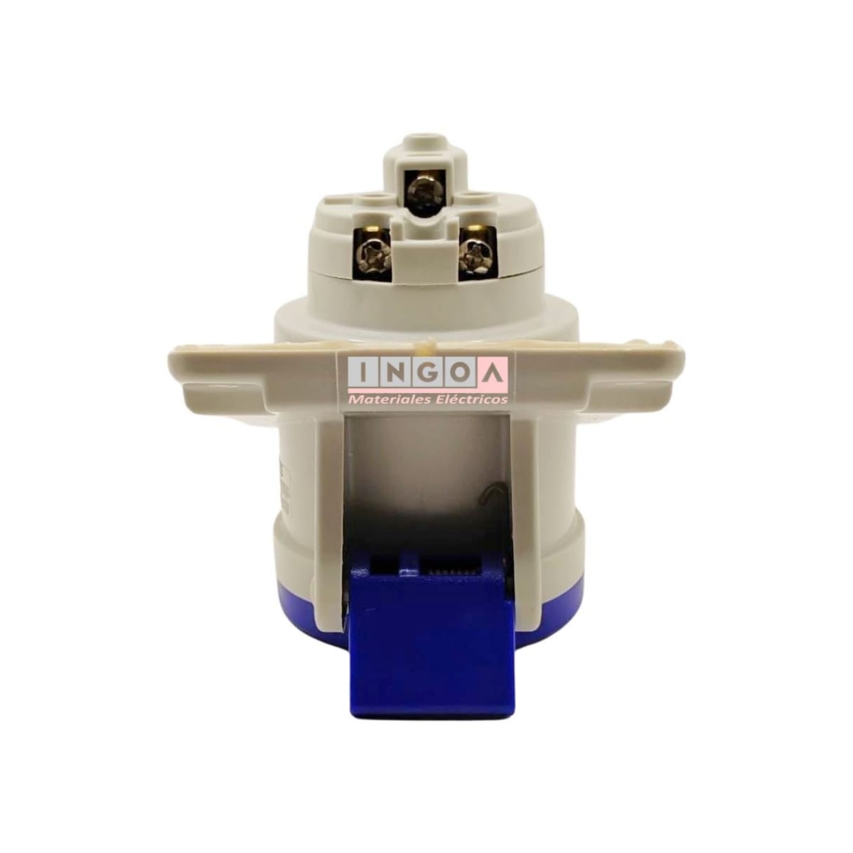 Enchufe Ind. Hembra Embutida 2P+T 16A 220V IP44 - Scame10