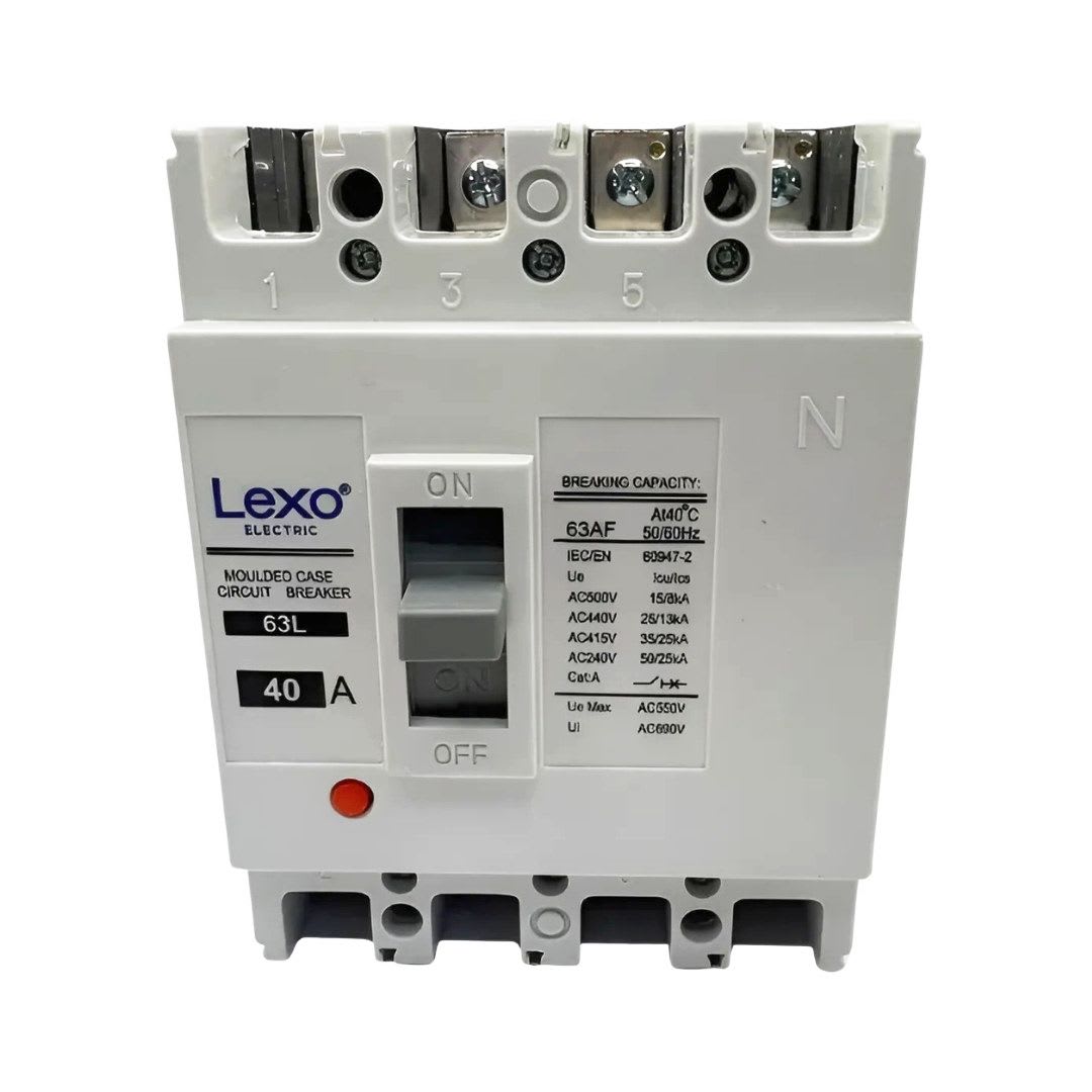 Interruptor Automatico Caja Moldeada 4x40A 35KA Lexo - Imagen Principal
