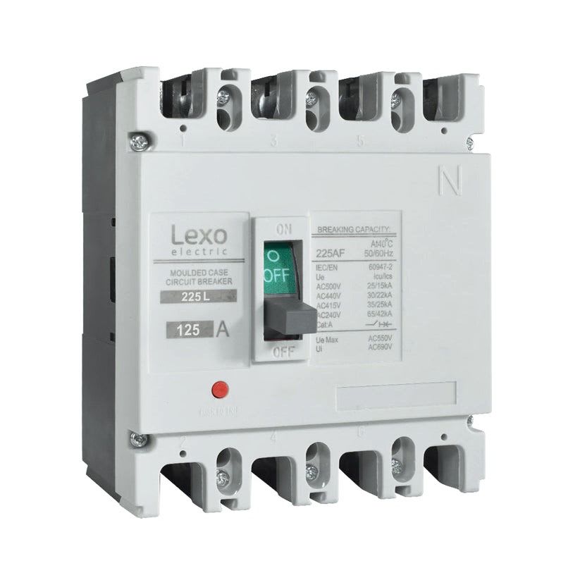 Interruptor Automatico Caja Moldeada 4x125A 35KA Lexo - Imagen Principal