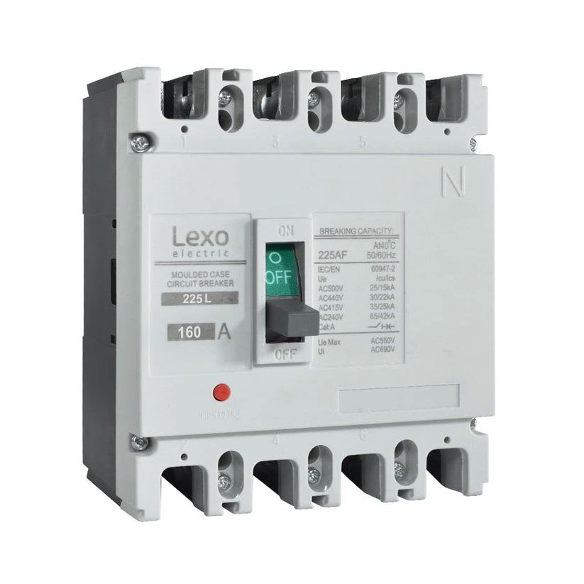 Interruptor Automatico Caja Moldeada 4x160A 35KA Lexo - Imagen Principal