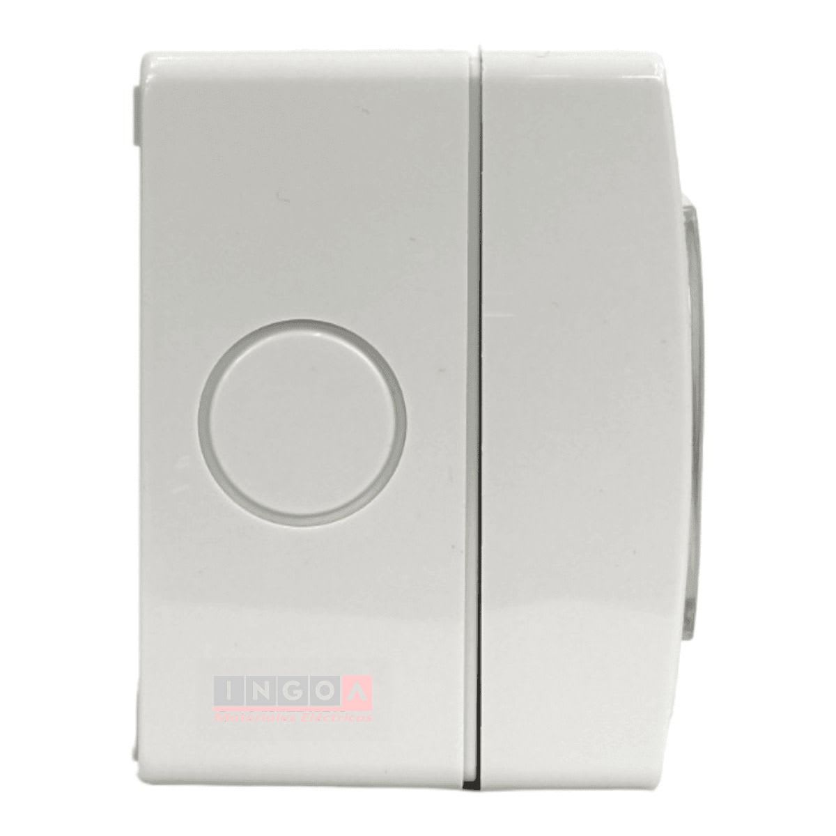 Hidrobox Interperie con Interruptor 9/12+Enchufe 10/16A 250V IP55 Vellmax3