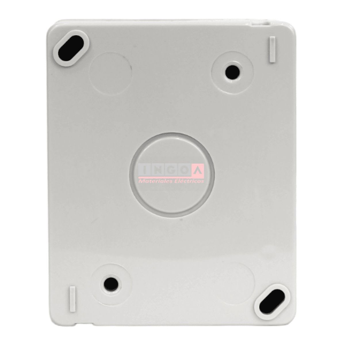 Hidrobox Interperie con Interruptor 9/12+Enchufe 10/16A 250V IP55 Vellmax4