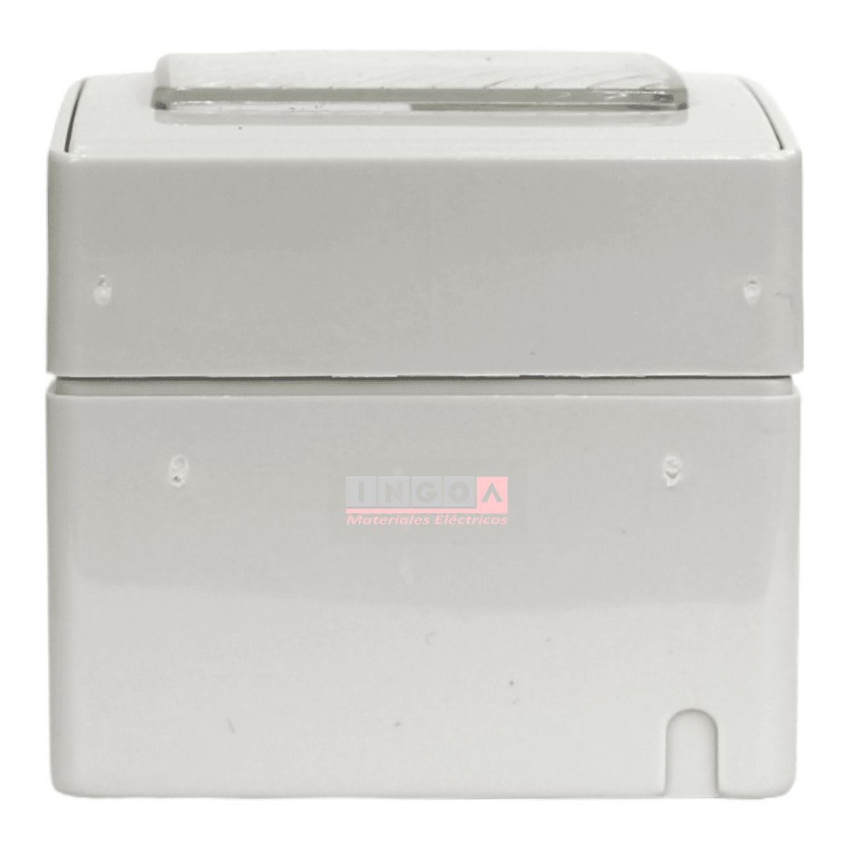 Hidrobox Interperie con Interruptor 9/12+Enchufe 10/16A 250V IP55 Vellmax6