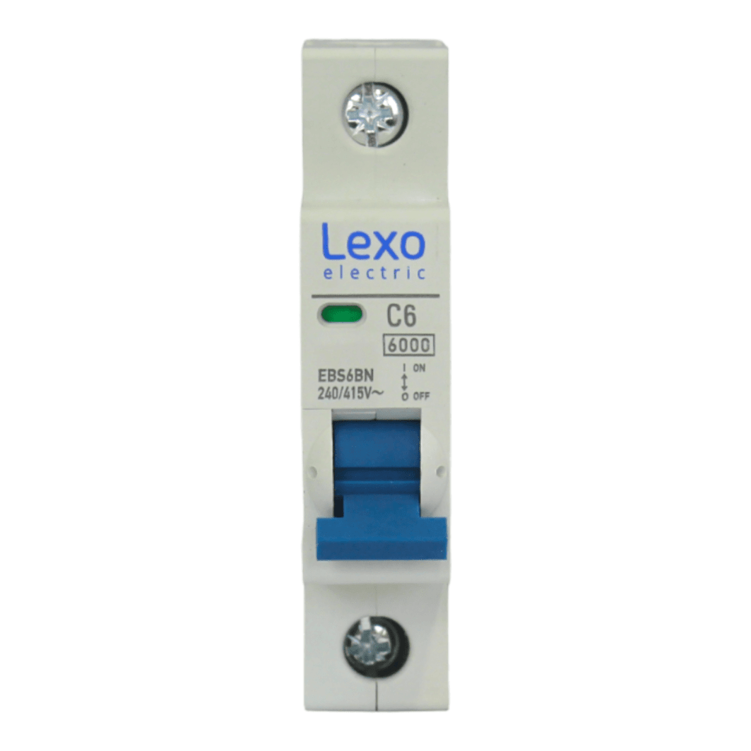 Int. Automatico Lexo 1x6A 6KA Curva C - Vista 2