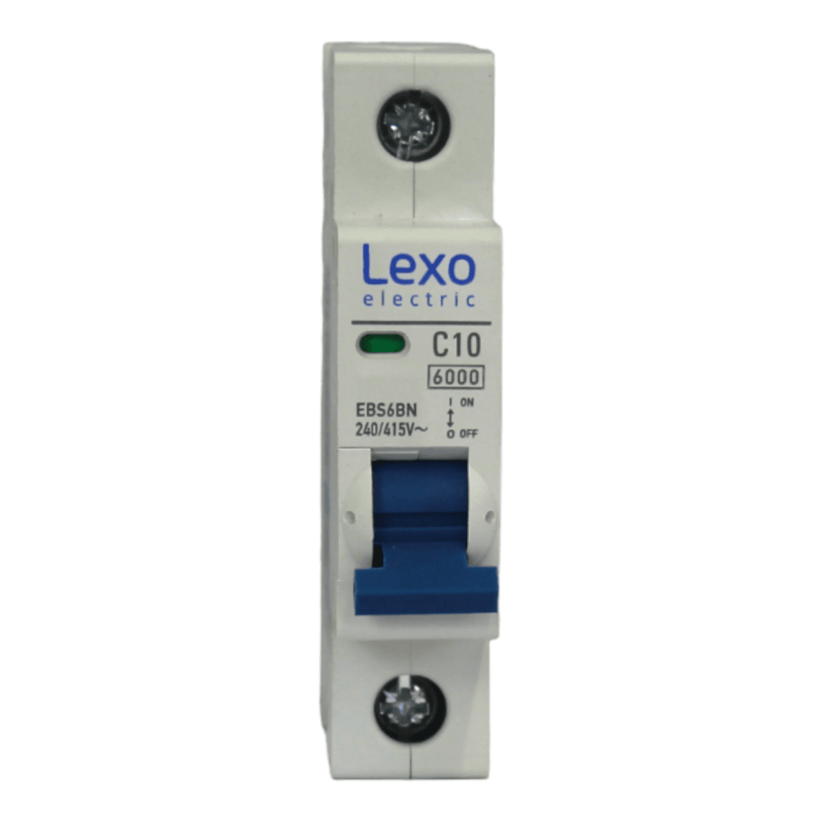 Int. Automatico Lexo 1x10A 6KA Curva C - Vista 2