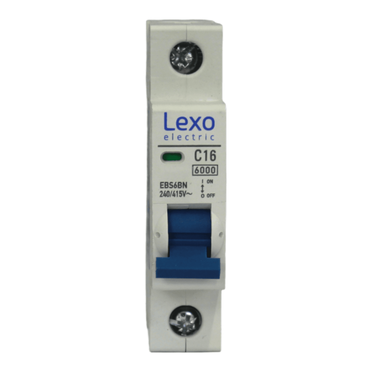 Int. Automatico Lexo 1x16A 6KA Curva C - Vista 2