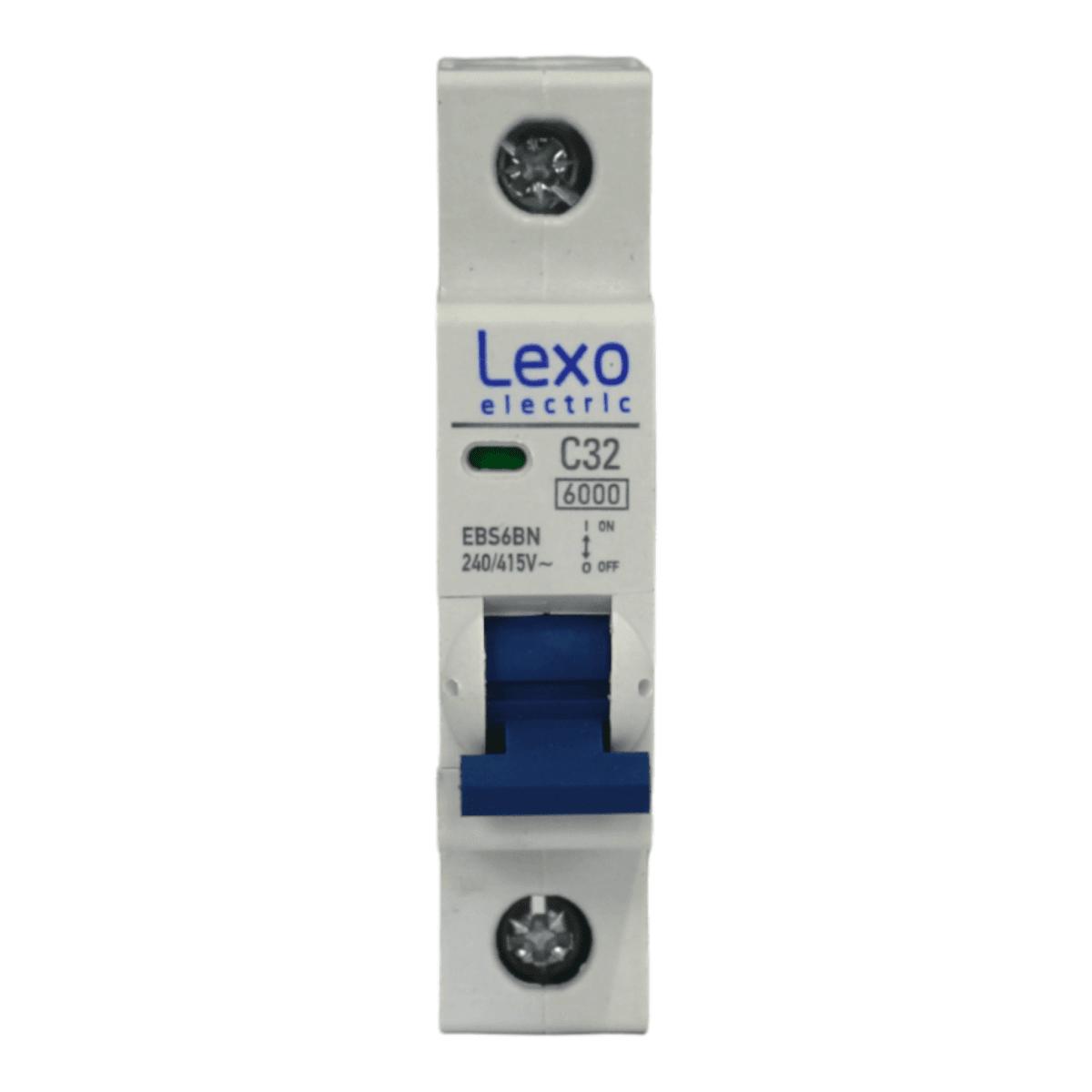 Int. Automatico Lexo 1x32A 6KA Curva C - Vista 2