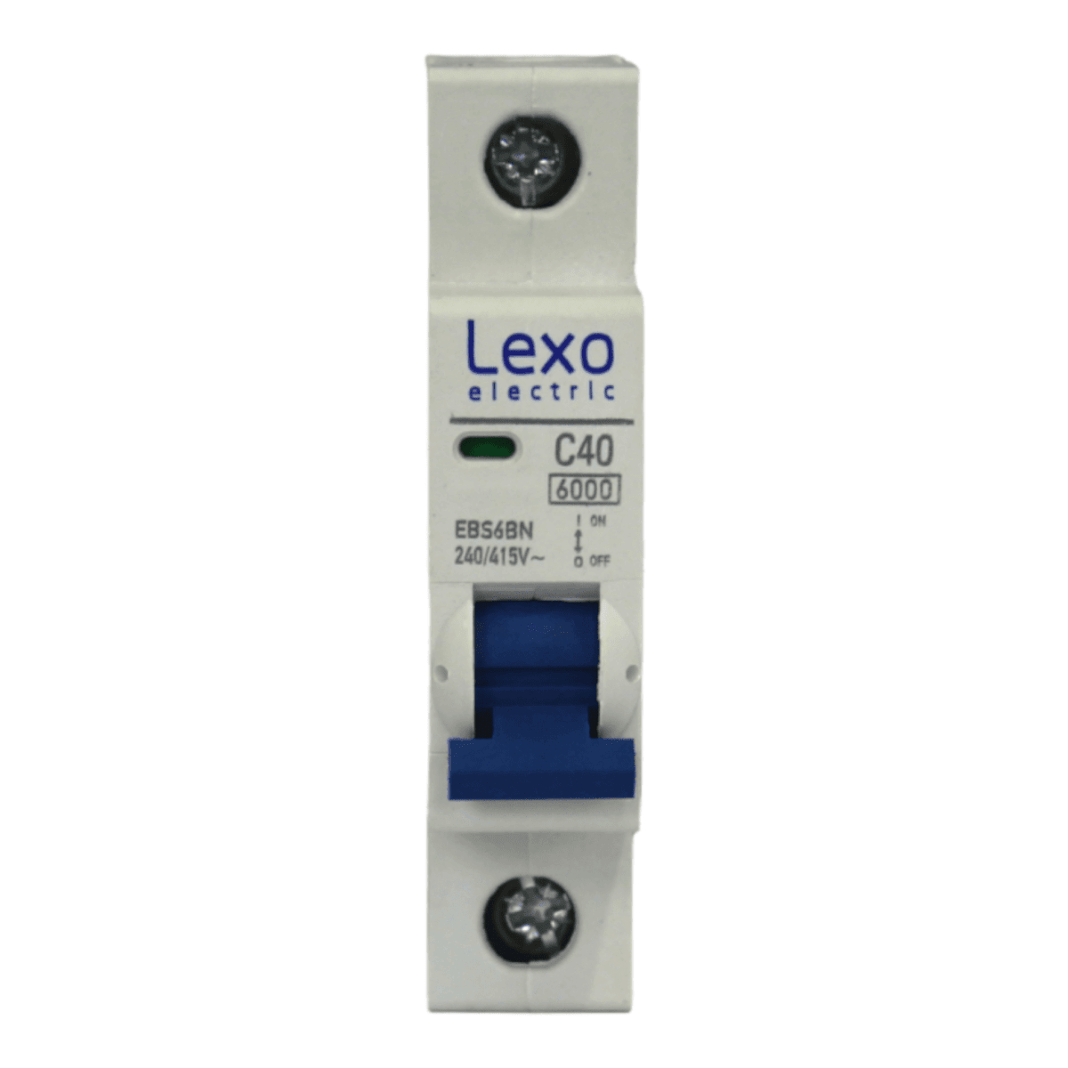 Int. Automatico Lexo 1x40A 6KA Curva C - Vista 2